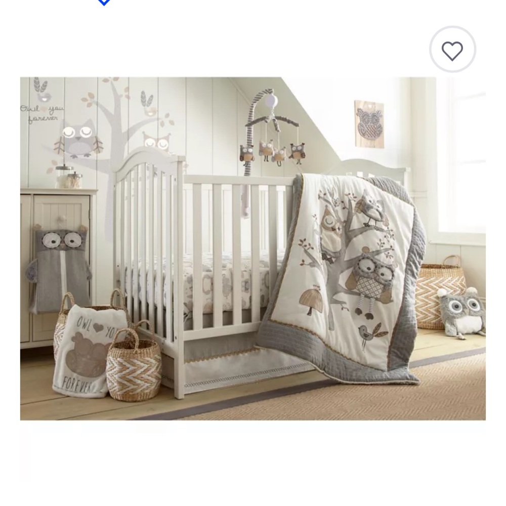 Levtex owl bedding